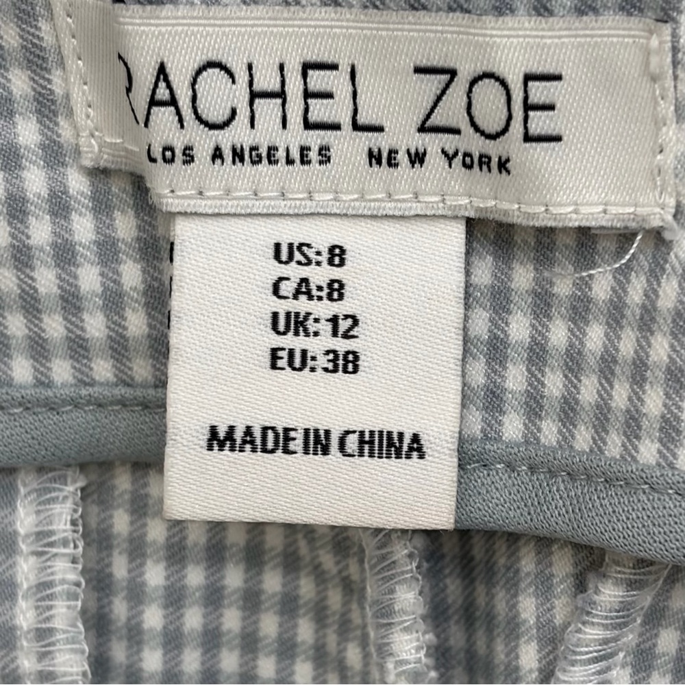 Rachel Zoe Gingham Chinos - Picture 3 of 7